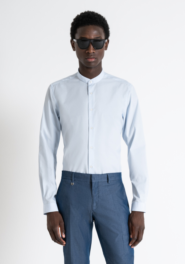 EASY IRON SOFT TOUCH COTTON SLIM FIT “SEOUL” SHIRT - Antony Morato Online Shop