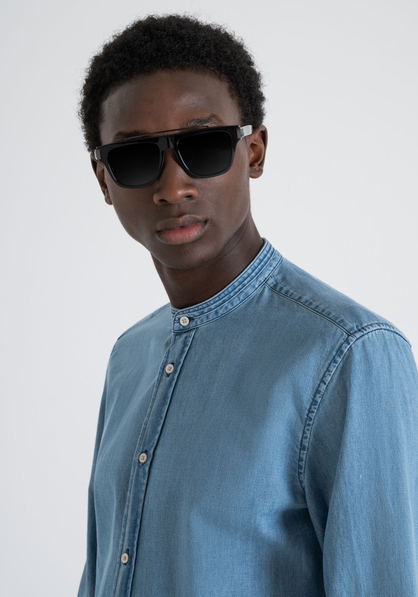 SLIM FIT "TOLEDO" SHIRT IN 100% COTTON - Antony Morato Online Shop