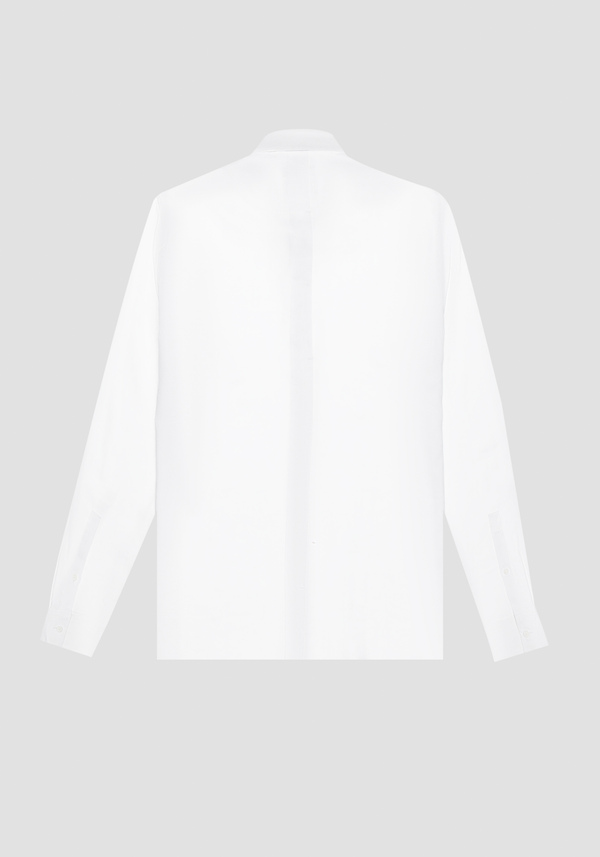SMYRNA REGULAR FIT SHIRT IN LINEN VISCOSE BLEND FABRIC SOFT HAND - Antony Morato Online Shop