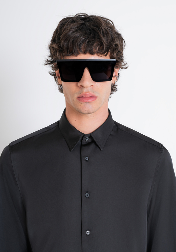 CHEMISE « NAPOLI » REGULAR FIT EN SATIN DOUX - Antony Morato Online Shop