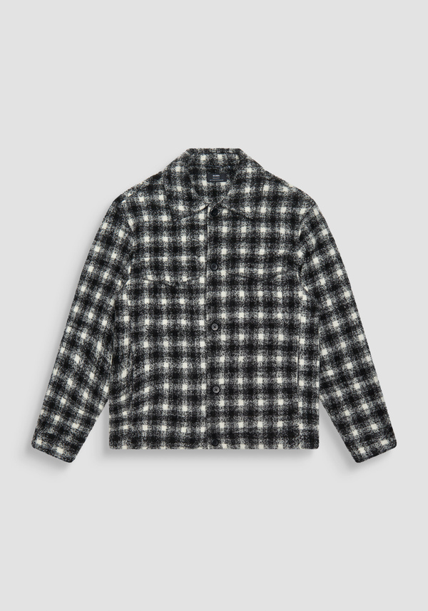 HEMD „BONN“ REGULAR FIT AUS WOLLMISCHUNG UND SCHACHMUSTER - Antony Morato Online Shop