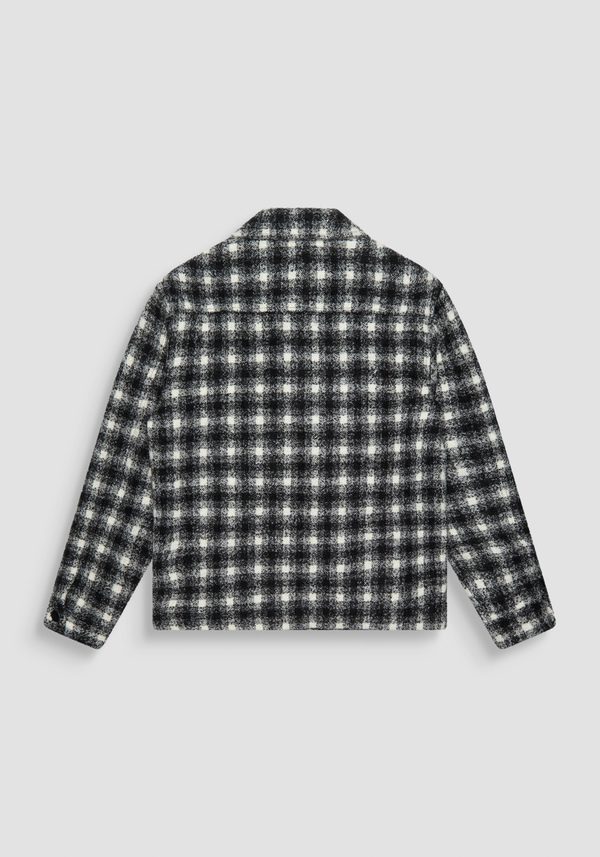 HEMD „BONN“ REGULAR FIT AUS WOLLMISCHUNG UND SCHACHMUSTER - Antony Morato Online Shop