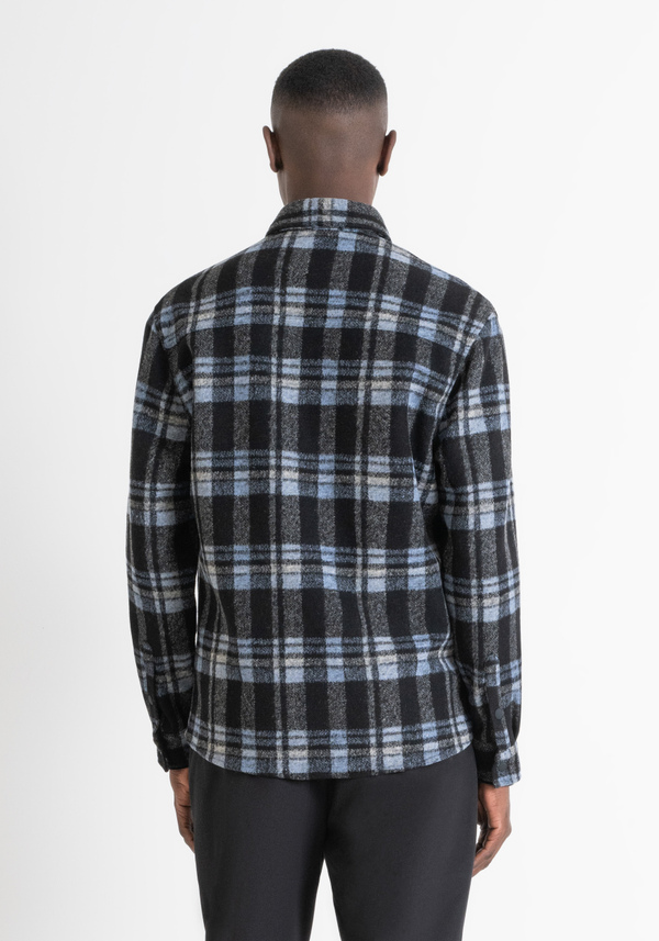 CAMICIA "BARCELLONA" REGULAR FIT TAGLIO DRITTO IN COTONE A SCACCHI - Antony Morato Online Shop