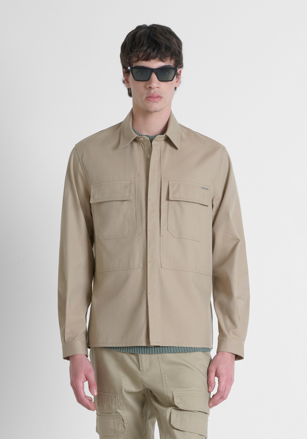 "CORDOBA" REGULAR FIT SHIRT VISCOSE BLEND - Antony Morato Online Shop