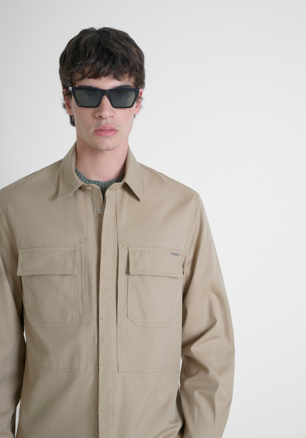 "CORDOBA" REGULAR FIT SHIRT VISCOSE BLEND - Antony Morato Online Shop
