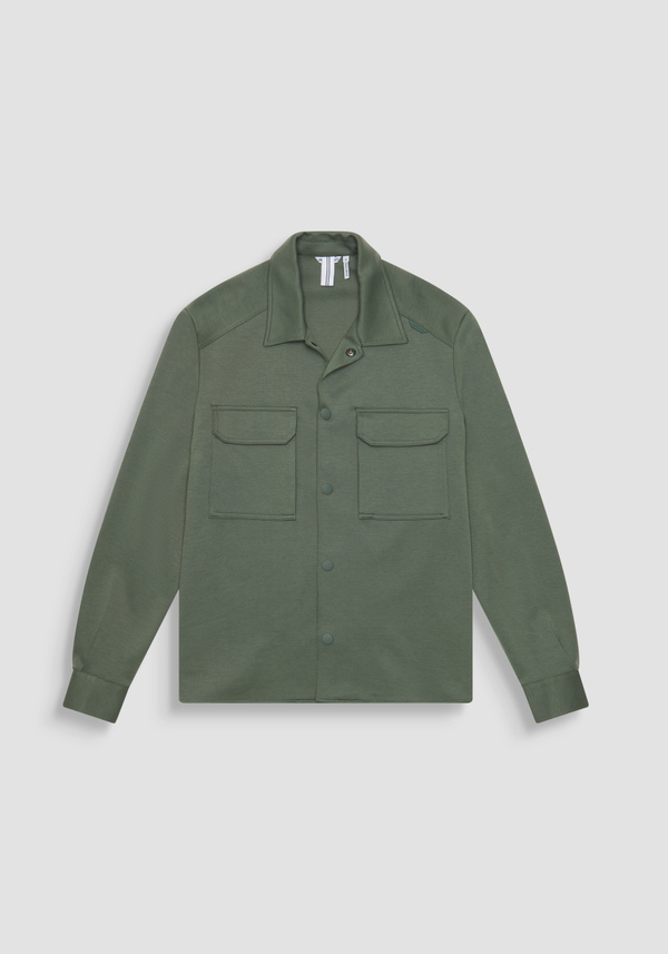 REGULAR FIT SHIRT IN COTTON BLEND WITH POCKETS - Antony Morato Online Shop