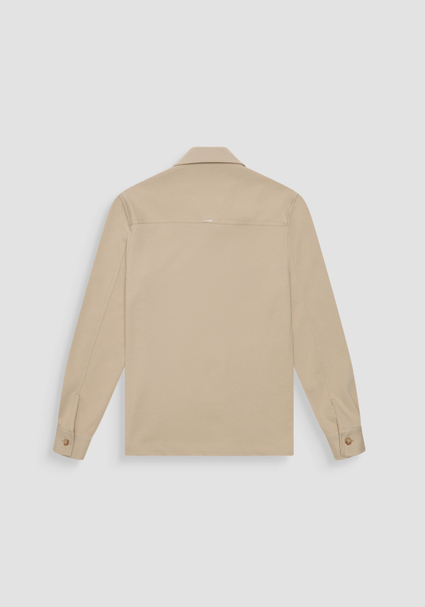 CHEMISE STRAIGHT FIT « HAMAR » EN COTON MÉLANGÉ ÉLASTIQUE - Antony Morato Online Shop