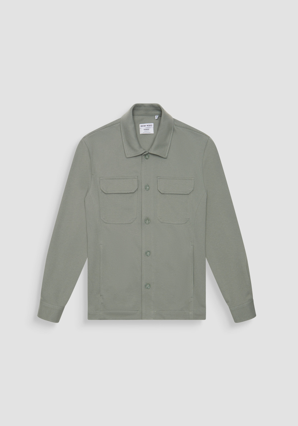 HEMD STRAIGHT FIT „HAMAR“ AUS ELASTISCHEM BAUMWOLL-MISCHGEWEBE - Antony Morato Online Shop