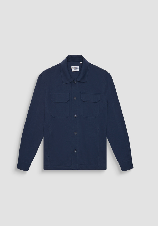HEMD STRAIGHT FIT „HAMAR“ AUS ELASTISCHEM BAUMWOLL-MISCHGEWEBE - Antony Morato Online Shop
