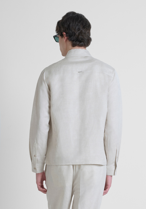CAMICIA RELAXED FIT "BREMA" IN MISTO LINO - Antony Morato Online Shop