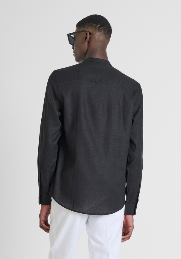 CHEMISE REGULAR FIT « MELBOURNE » EN LIN DOUX - Antony Morato Online Shop