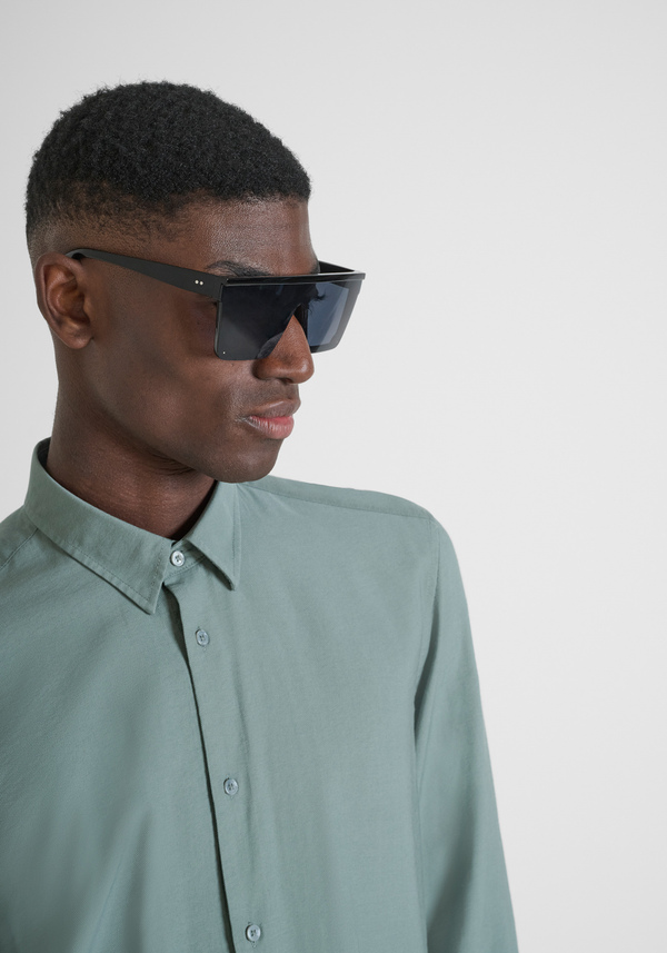 "NAPOLI" REGULAR FIT VISCOSE BLEND SHIRT - Antony Morato Online Shop