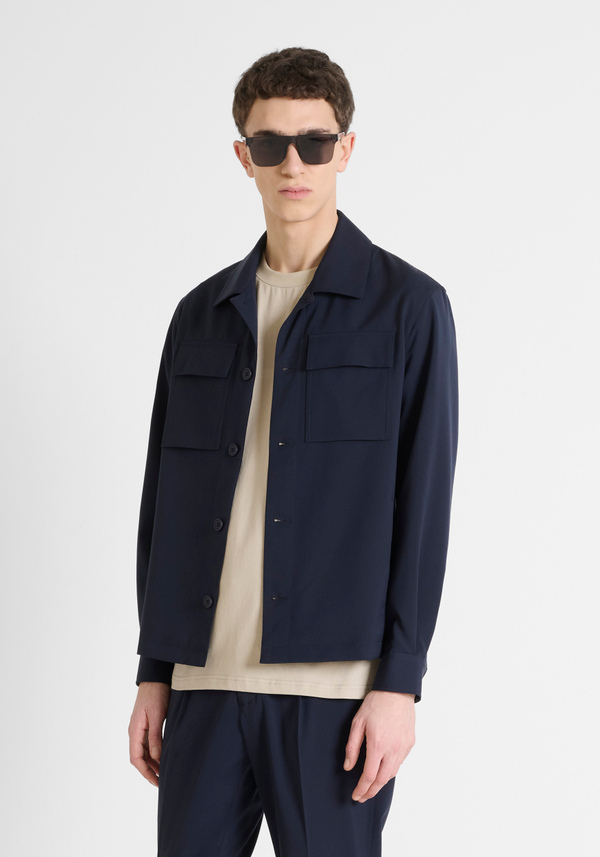 "MELBOURNE" VISCOSE BLEND REGULAR FIT SHIRT - Antony Morato Online Shop