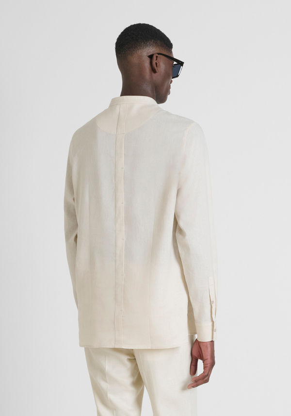 CAMICIA RELAXED FIT "KILIS" IN MISTO LINO TOCCO MORBIDO - Antony Morato Online Shop