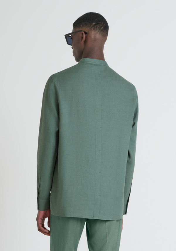 CAMICIA RELAXED FIT "KILIS" IN MISTO LINO TOCCO MORBIDO - Antony Morato Online Shop