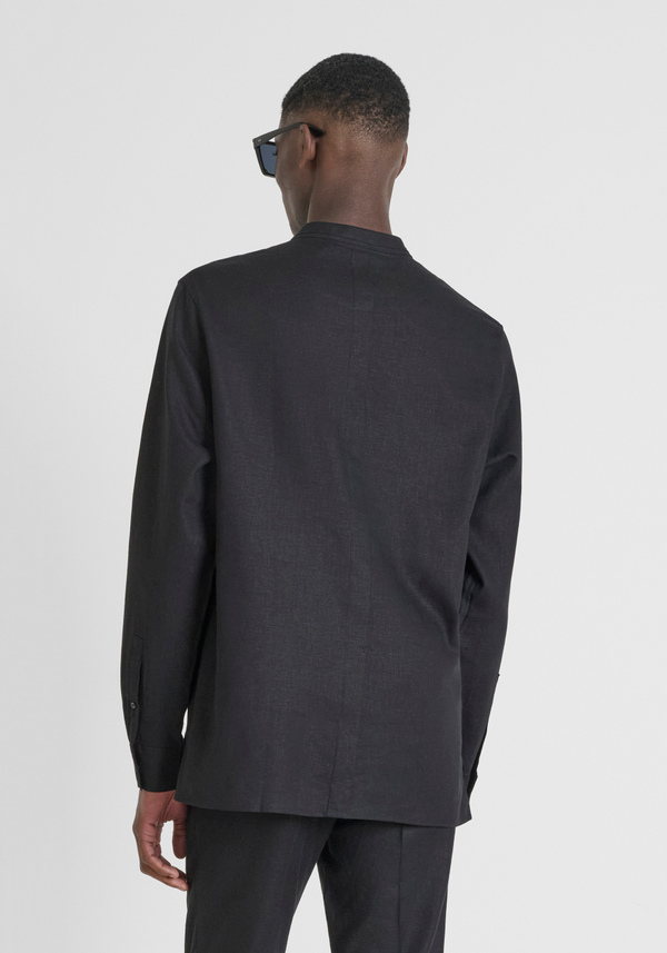 CAMICIA RELAXED FIT "KILIS" IN MISTO LINO TOCCO MORBIDO - Antony Morato Online Shop