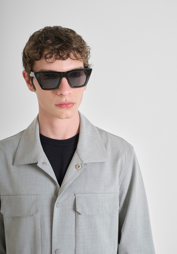 CAMICIA REGULAR FIT IN MISTO VISCOSA ELASTICA - Antony Morato Online Shop