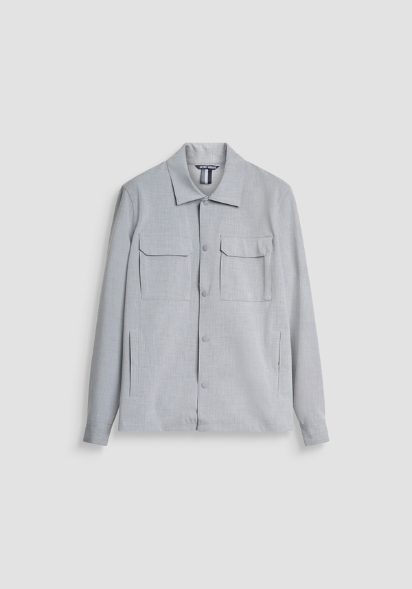 CAMICIA REGULAR FIT IN MISTO VISCOSA ELASTICA - Antony Morato Online Shop