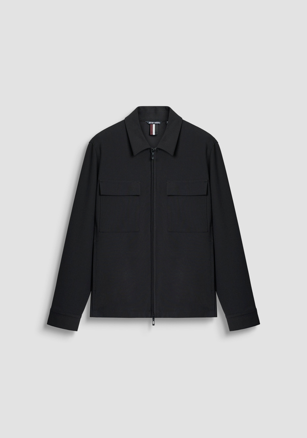 REGULAR FIT SHIRT IN WOOL BLEND - Antony Morato Online Shop
