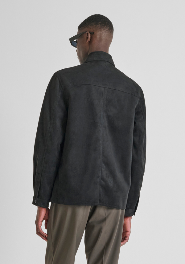REGULAR FIT SHIRT IN SUEDE EFFECT - Antony Morato Online Shop