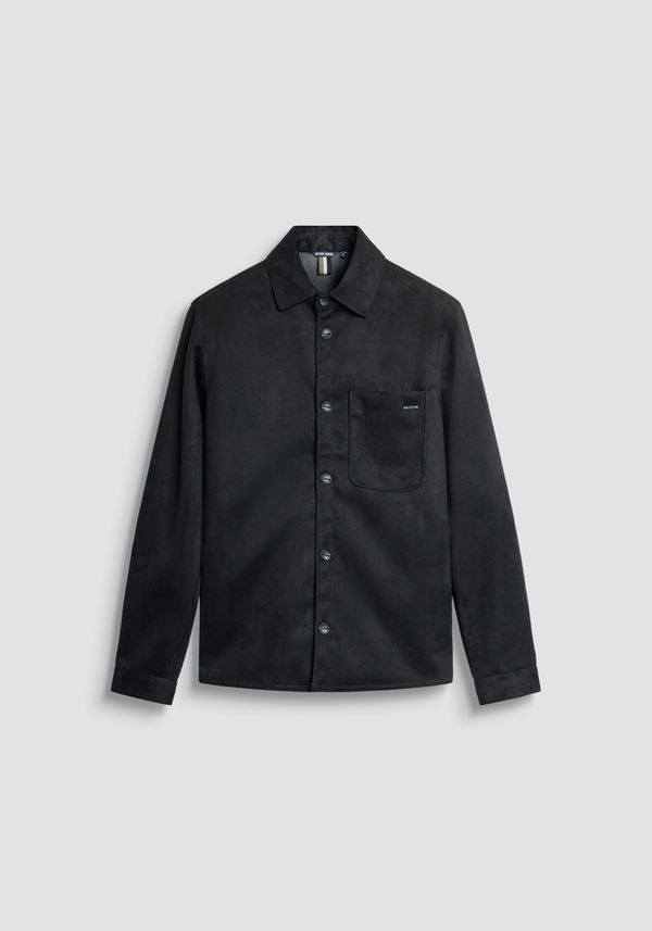 REGULAR FIT SHIRT IN SUEDE EFFECT - Antony Morato Online Shop