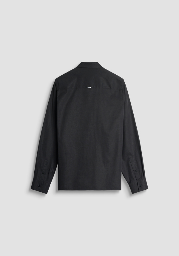 CHEMISE REGULAR FIT "DENVER" EN MÉLANGE LYOCELL ET COTON - Antony Morato Online Shop