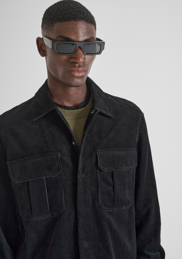 REGULAR FIT SHIRT IN VELVET - Antony Morato Online Shop