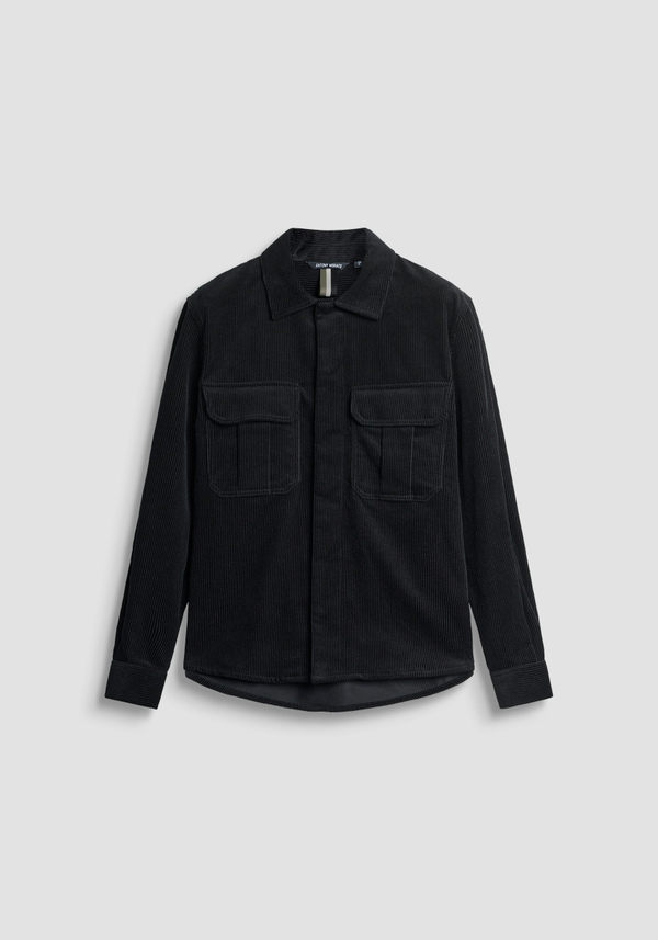 REGULAR FIT SHIRT IN VELVET - Antony Morato Online Shop