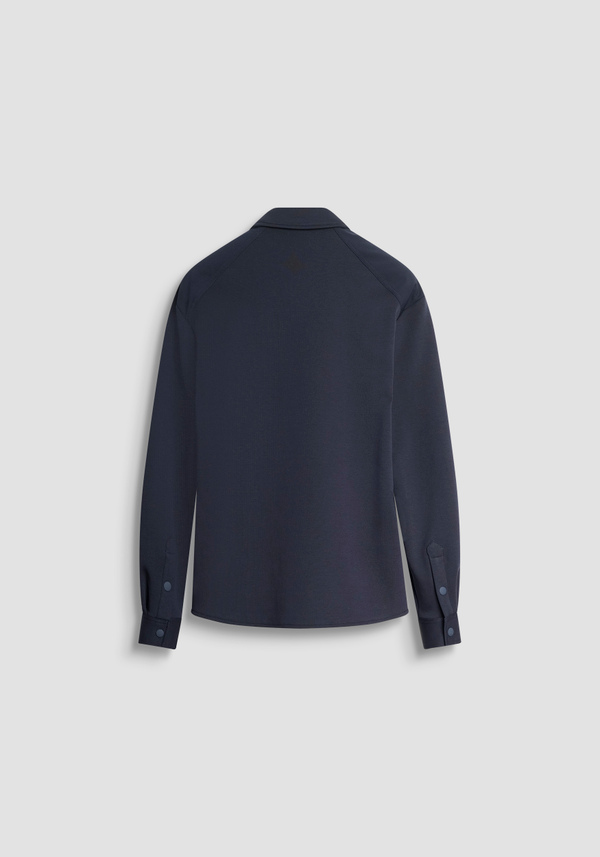 REGULAR FIT SHIRT IN COTTON BLEND WITH CONTRASTING FABRIC - Antony Morato Online Shop