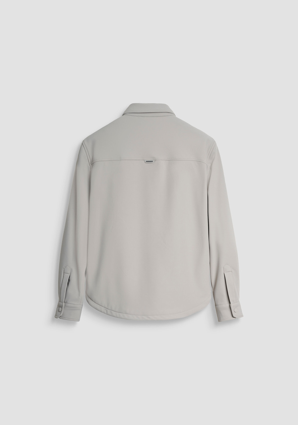 REGULAR FIT SHIRT IN BI-STRETCH TECHNICAL FABRIC WITH DUPONT SORONA ECO-PADDING - Antony Morato Online Shop