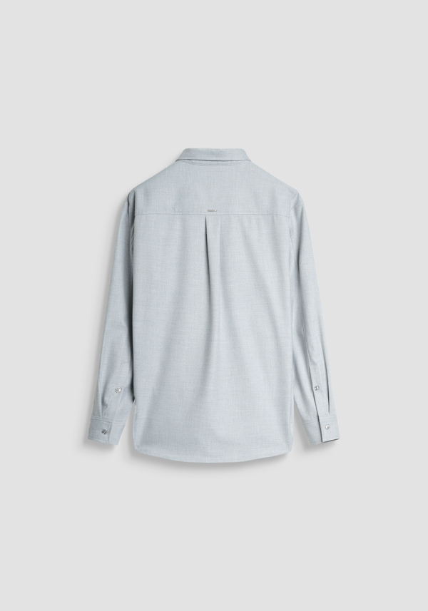 RELAXED FIT SHIRT IN VISCOSE BLEND WARM TOUCH - Antony Morato Online Shop