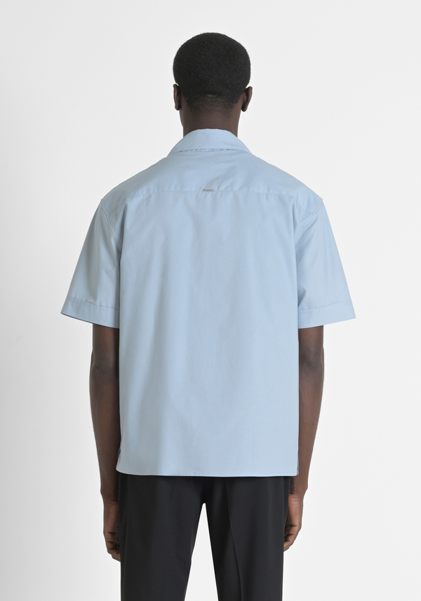 "GRANADA" RELAXED FIT SHIRT WITH SHORT SLEEVES - Antony Morato Online Shop