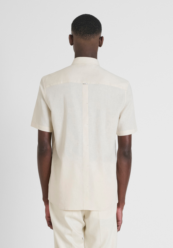 CHEMISE RELAXED FIT EN COTON MÉLANGÉ JACQUARD - Antony Morato Online Shop