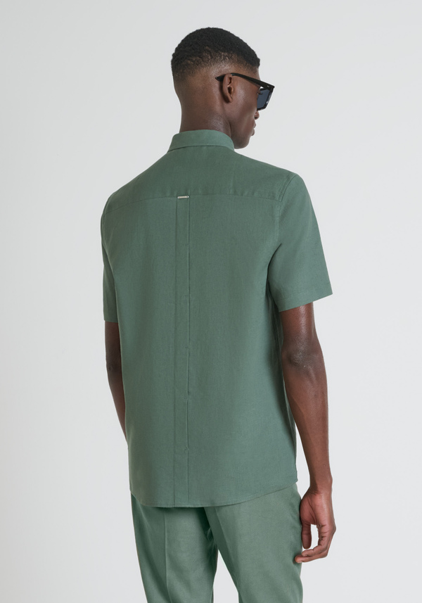 CHEMISE RELAXED FIT EN COTON MÉLANGÉ JACQUARD - Antony Morato Online Shop