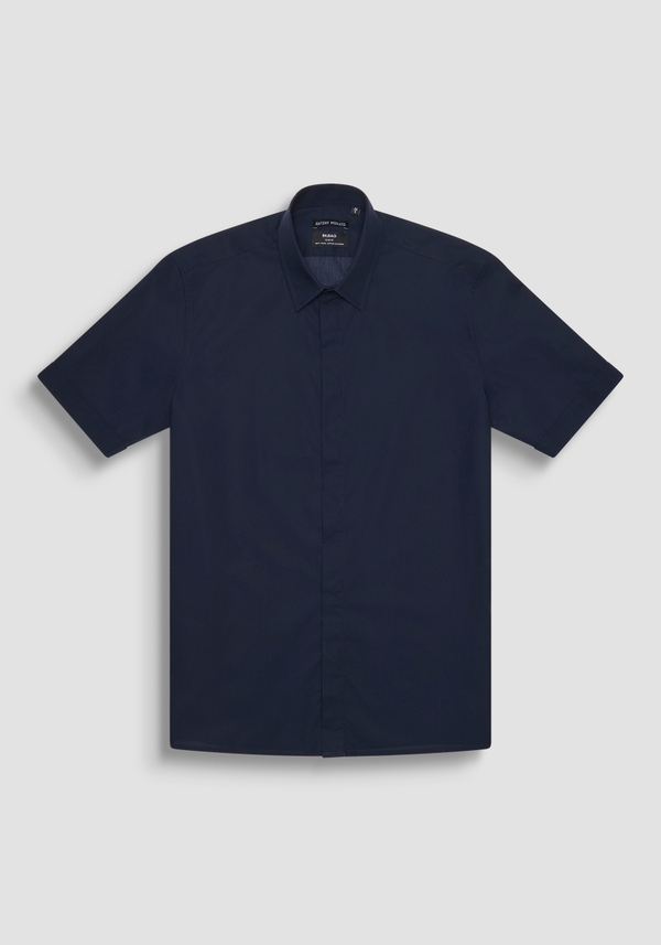 SLIM FIT SHIRT "BILBAO" IN SOFT TOUCH COTTON EASY IRON - Antony Morato Online Shop