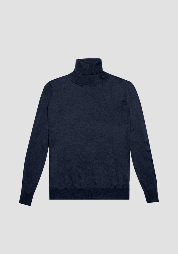 REGULAR FIT SWEATER IN CASHMERE WOOL BLEND YARN - Antony Morato Online Shop