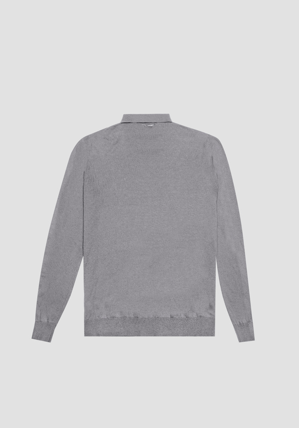 REGULAR FIT POLO SHIRT IN WOOL AND CASHMERE BLEND YARN - Antony Morato Online Shop