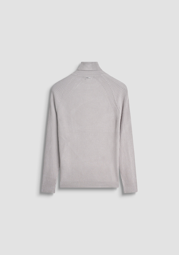 PULL COL ROULÉ SUPER SLIM FIT EN MÉLANGE VISCOSE ÉLASTIQUE - Antony Morato Online Shop