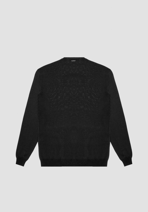 SUPER SLIM FIT SWEATER IN STRETCH VISCOSE BLEND YARN - Antony Morato Online Shop