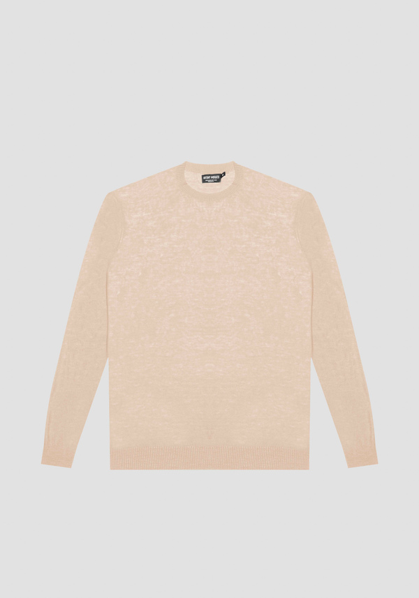MAGLIA REGULAR FIT IN FILATO LINO MISTO VISCOSA - Antony Morato Online Shop