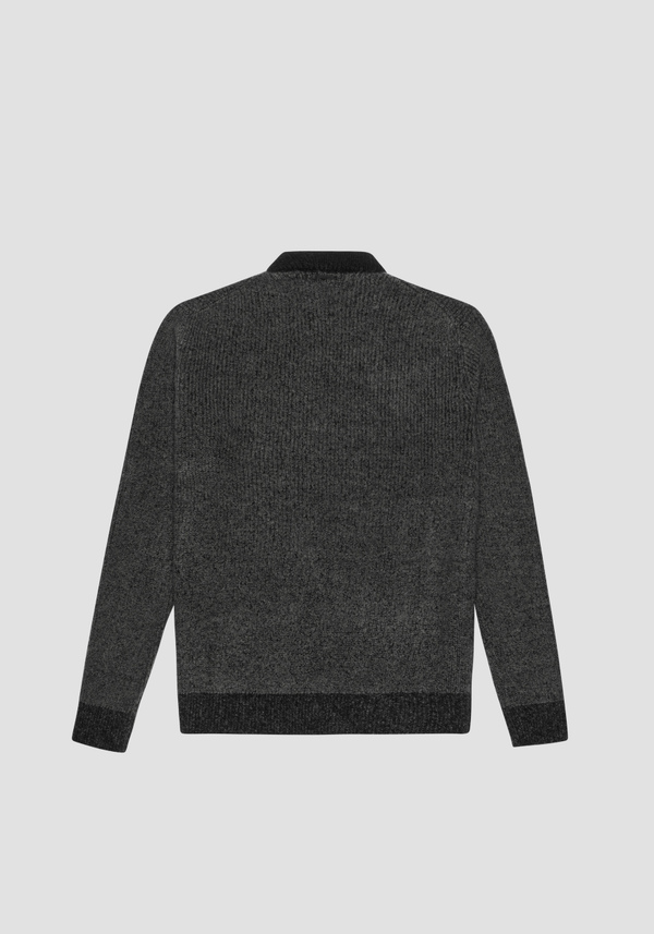 REGULAR FIT MOHAIR WOOL BLEND JUMPER - Antony Morato Online Shop