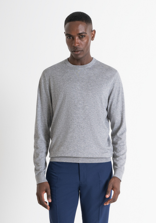 PULL REGULAR FIT EN LAINE MÉLANGÉE - Antony Morato Online Shop