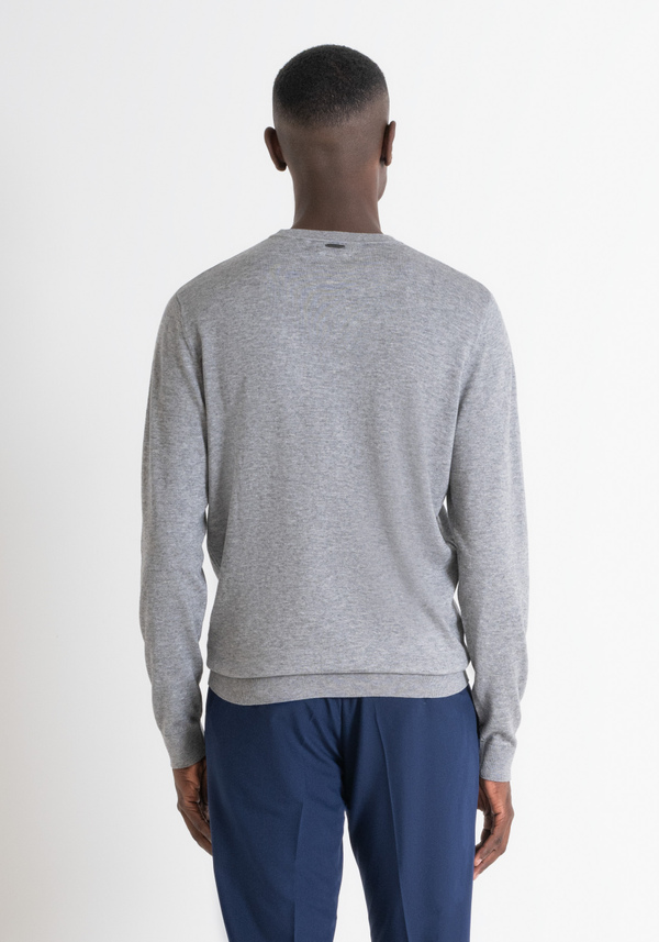PULL REGULAR FIT EN LAINE MÉLANGÉE - Antony Morato Online Shop
