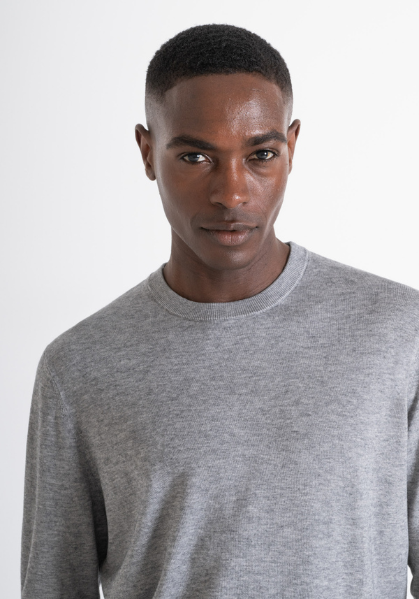 PULL REGULAR FIT EN LAINE MÉLANGÉE - Antony Morato Online Shop
