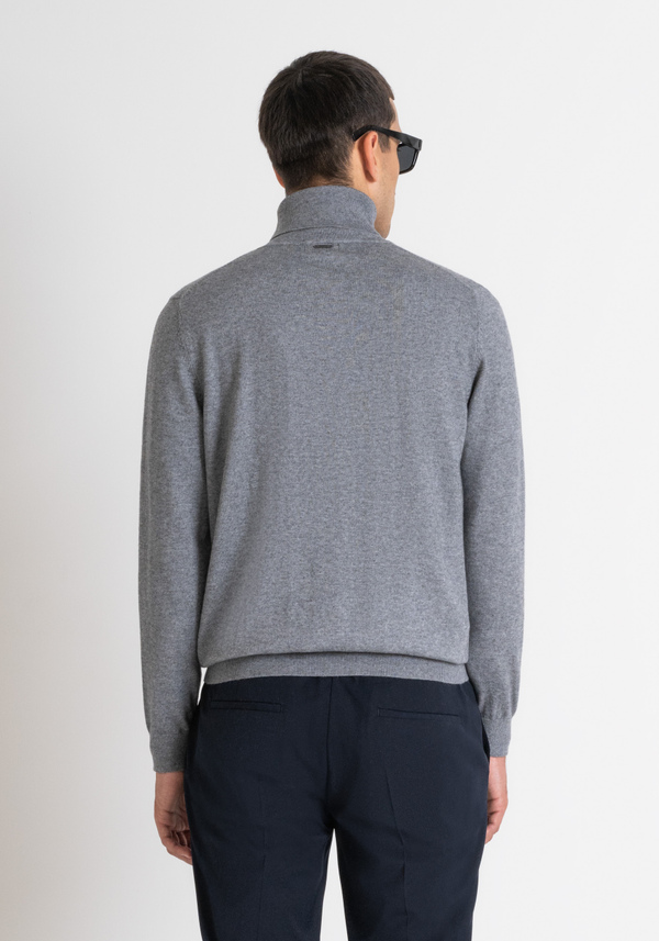 REGULAR FIT CASHMERE BLEND JUMPER - Antony Morato Online Shop
