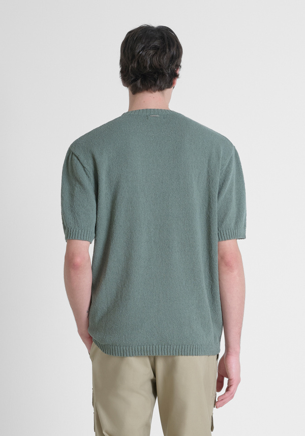 SWEATER REGULAR FIT IN COTTON BLEND SOFT YARN - Antony Morato Online Shop