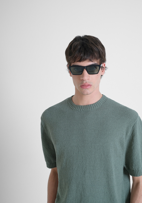 SWEATER REGULAR FIT IN COTTON BLEND SOFT YARN - Antony Morato Online Shop