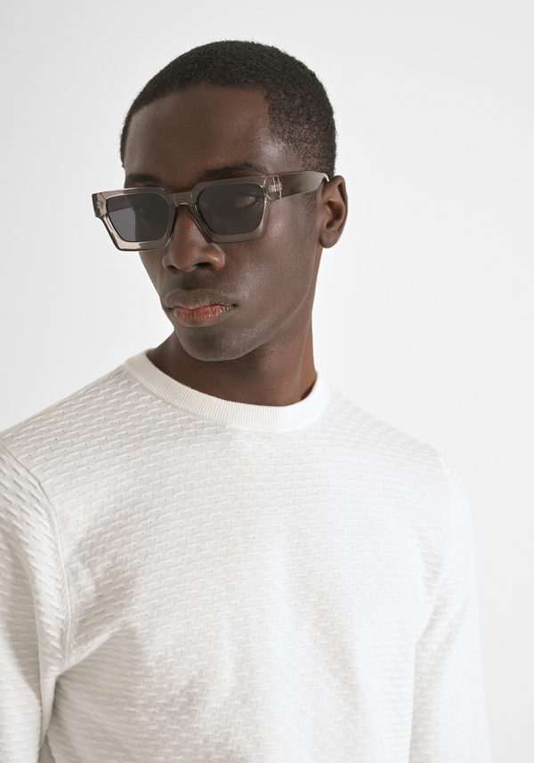 REGULAR FIT SWEATER IN 100% COTTON - Antony Morato Online Shop