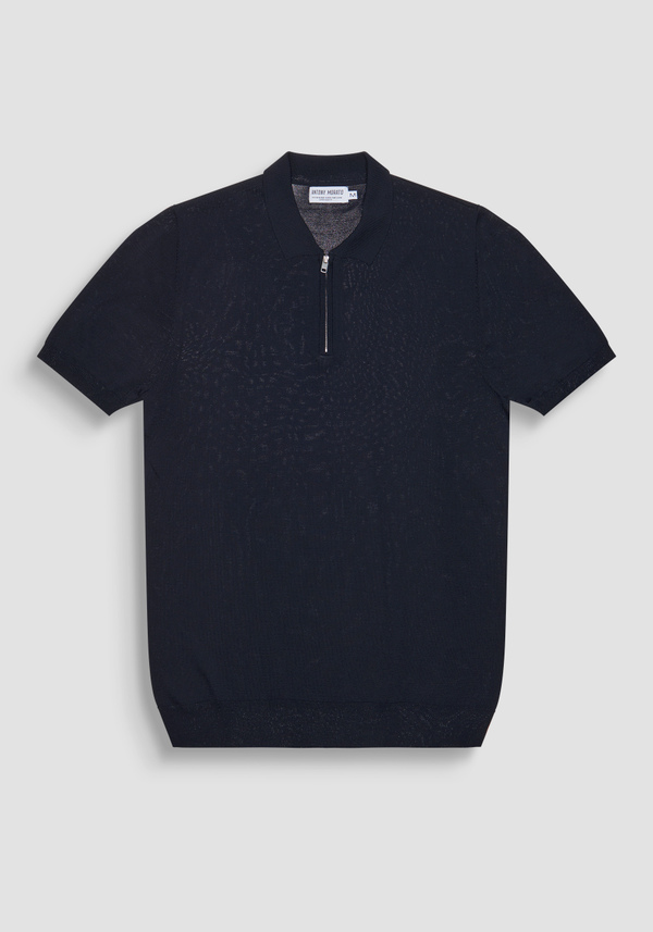 PULLOVER SUPER SLIM FIT MIT KURZEN ÄRMELN AUS VISKOSE-MISCHGARN - Antony Morato Online Shop