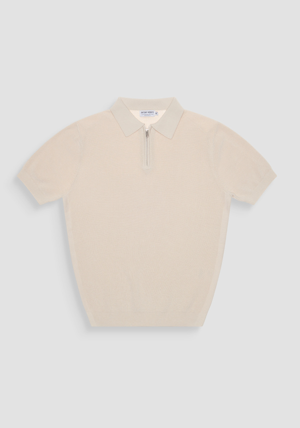 CAMISETA SIN MANGAS REGULAR FIT DE MEZCLA DE VISCOSA TEJIDA - Antony Morato Online Shop